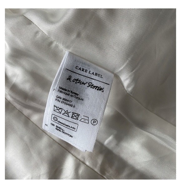 Paris Atelier & Other Stories Tweed Blazer Single Breasted Jacket  Size 0 - Picture 5 of 7